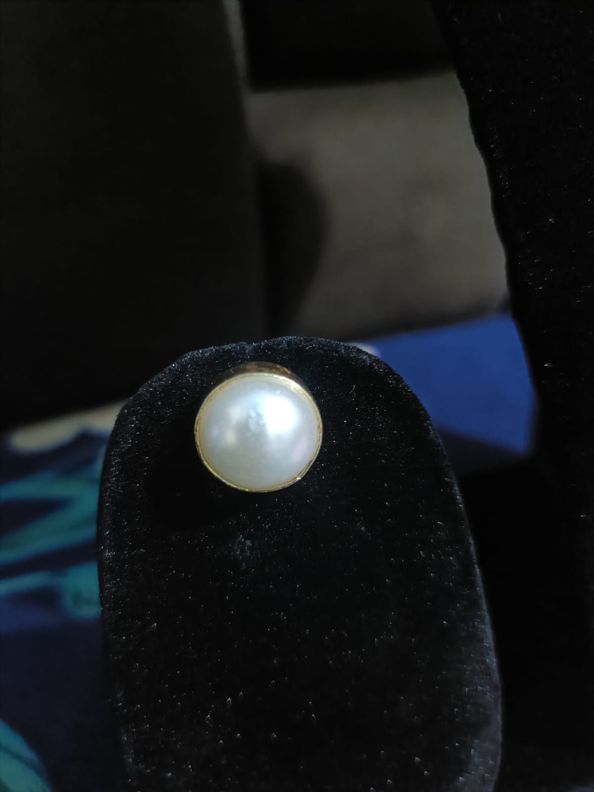 Elegant Pearl & Stone Pendant Necklace Set