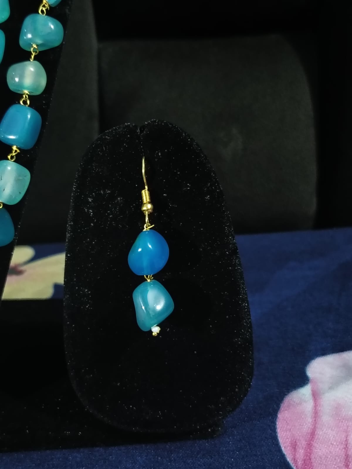 Semi-Precious Look Necklace