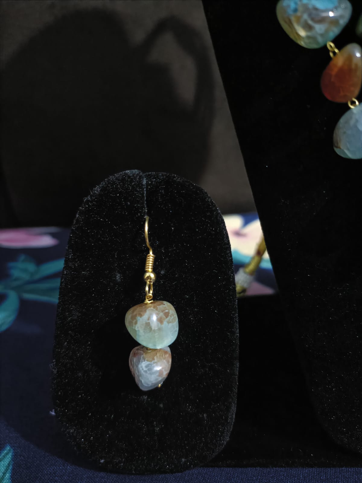 Semi-Precious Look Necklace