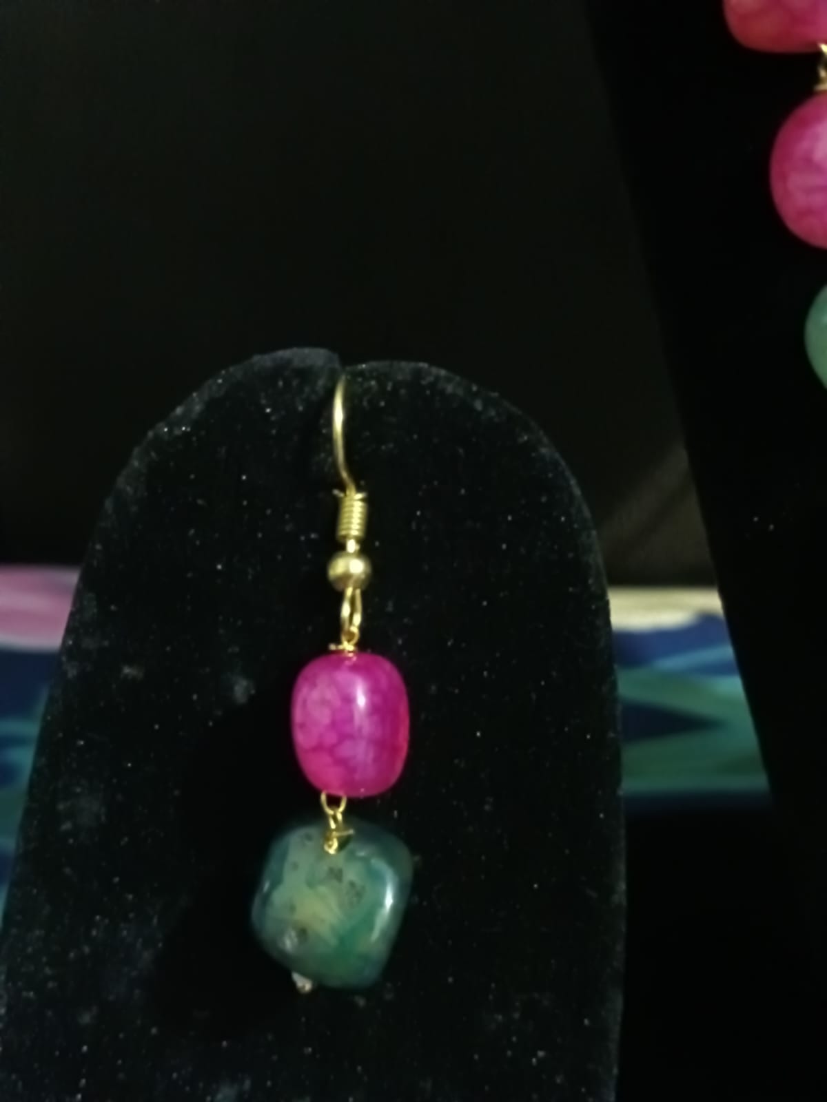 Semi-Precious Look Necklace