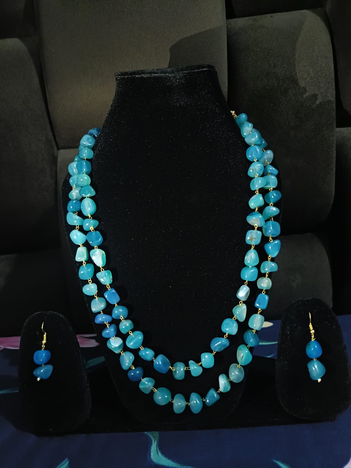 Semi-Precious Look Necklace